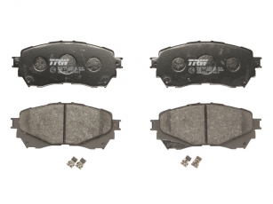 Купить GDB3580 TRW Тормозные колодки передние Mazda 6 GJ (2.0, 2.2, 2.5) подготовлено для датчика износа колодок